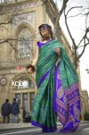 Kobe Nx By Rajtex Satin Crepe Modern Printed Saree